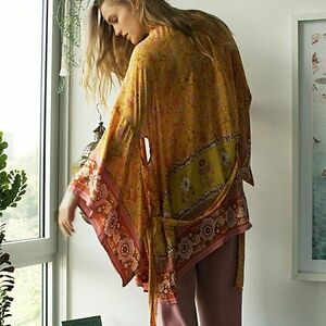 Spell Portobello Short Kimono, S/M